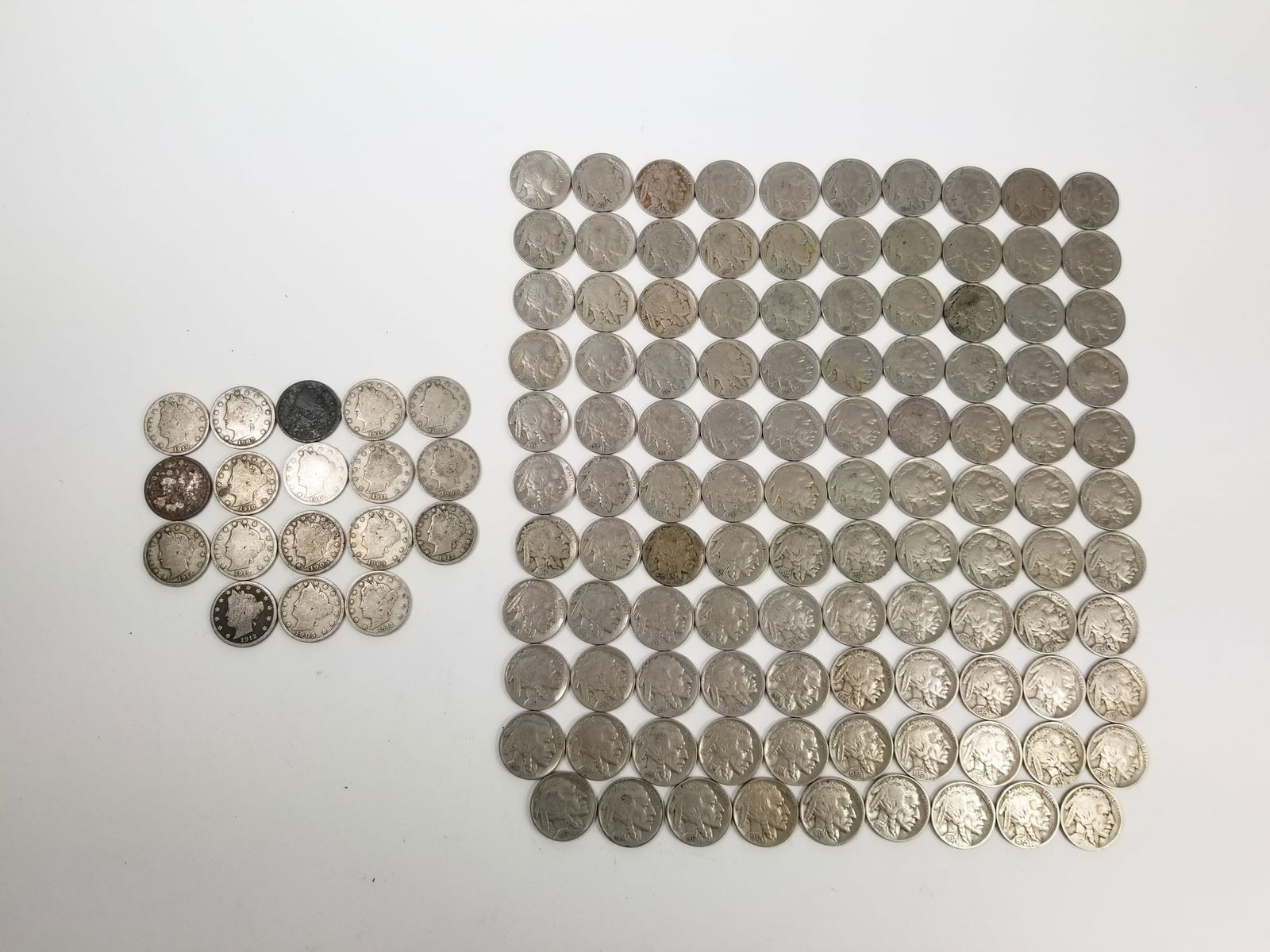 Liberty Nickels and Buffalo Head Nickels (1 of 12)