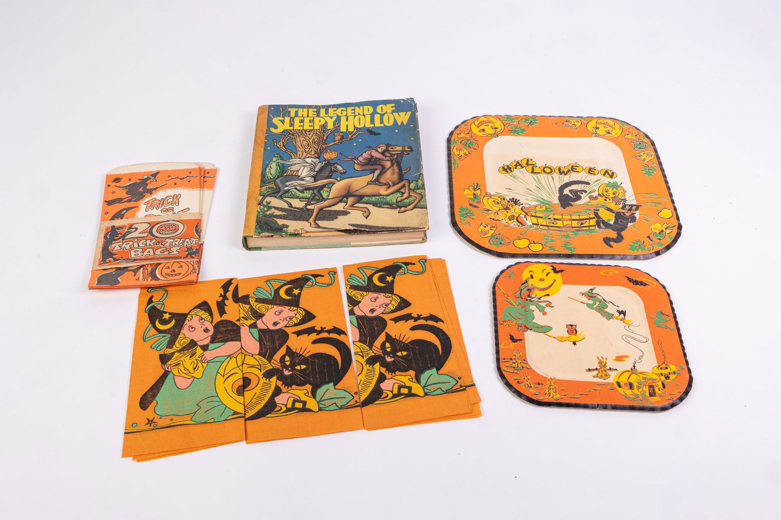 Lot of Antique Halloween Ephemera (1 of 8)