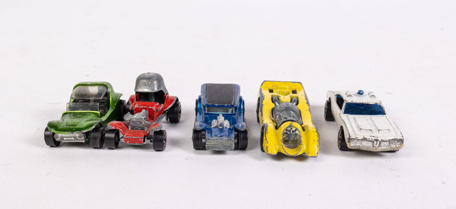 Five Vintage 60's Hot Wheels Redline Cars (1 of 8)