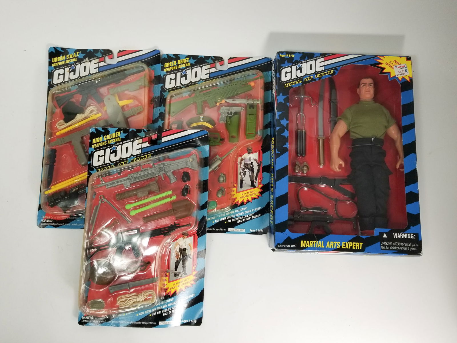 Vintage G.I. Joe Action Figures and NIB Accessories Lot (1 of 10)