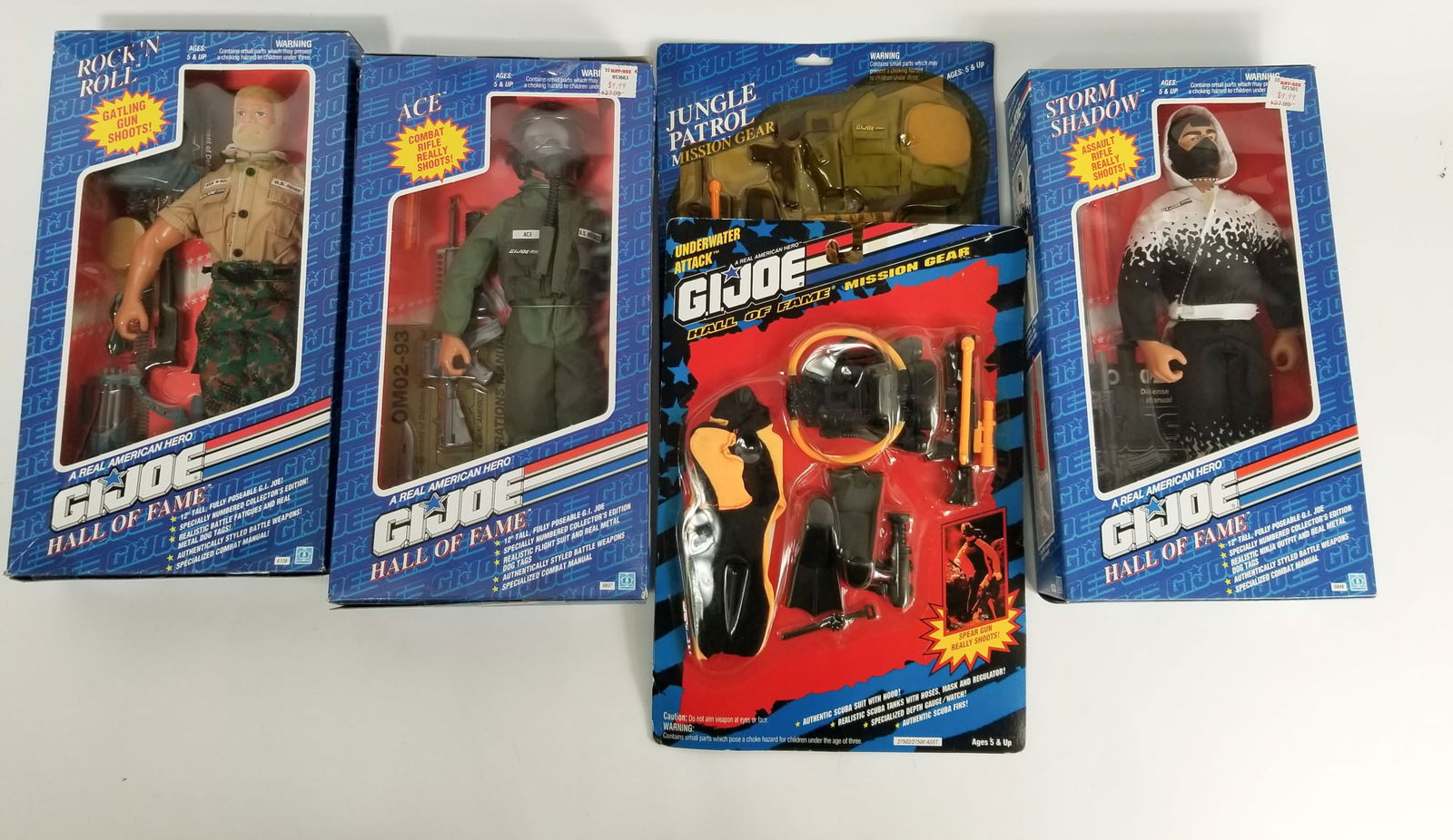 Vintage G.I. Joe Action Figures and NIB Accessories Lot (1 of 7)