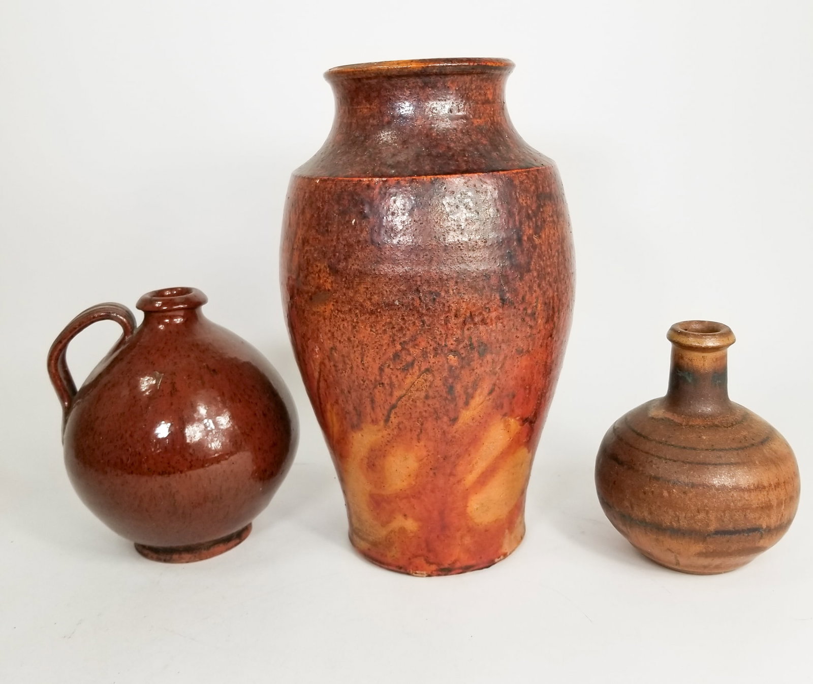 Three Vintage Studio Pottery Pieces (1 of 11)