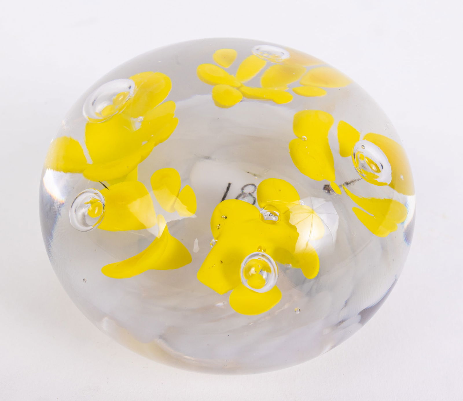 Antique 19th Century Paperweight w/ Open Pontil Dated 1883: Antique 19th Century Paperweight w/ Open Pontil Dated 1883 Literature Brooks Auction is not responsible for outbids. Questions? Call the office at (856) 694-2960 or email us directly at info@brooks.a