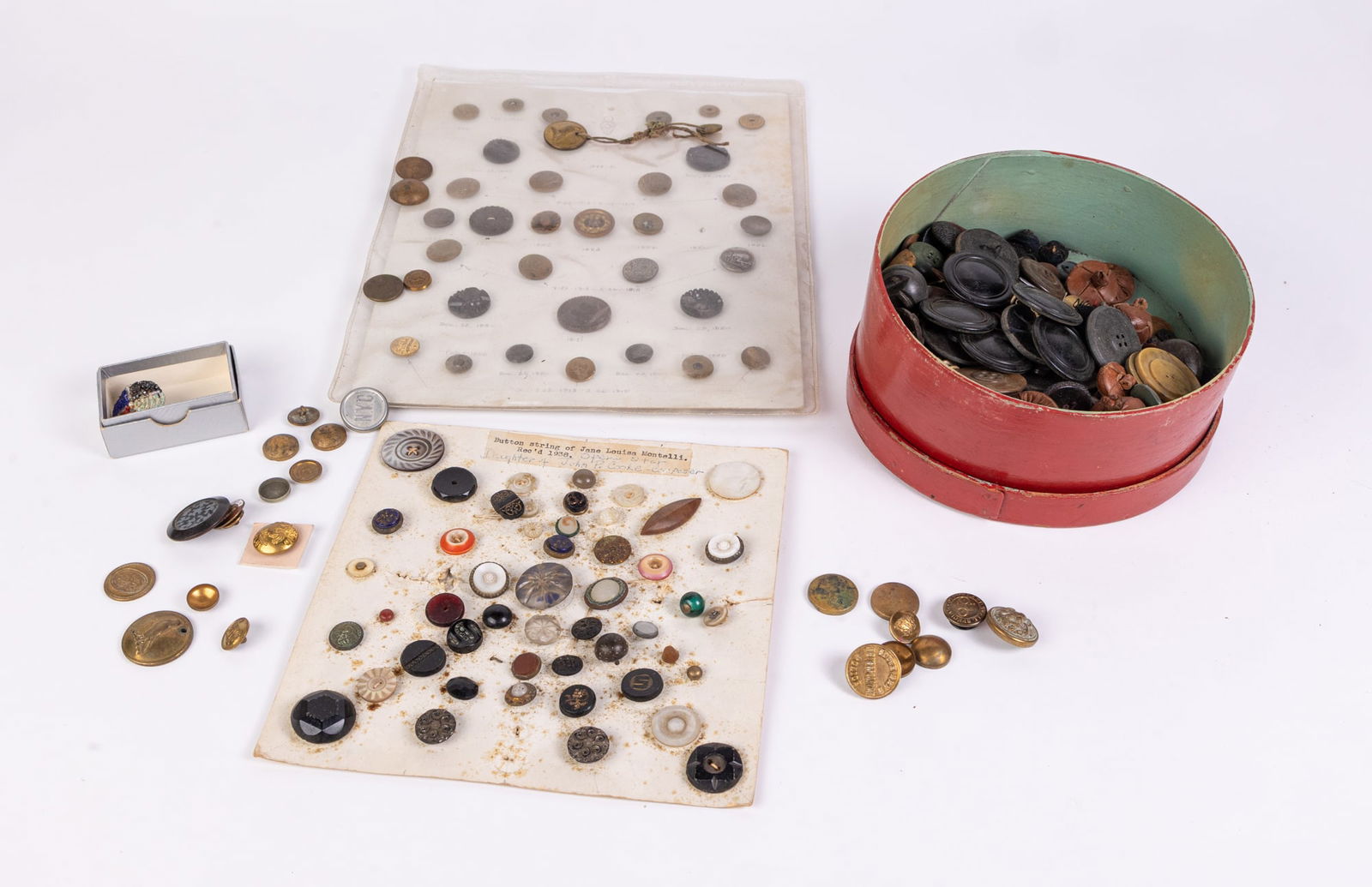 Antique Button Assortment Lot (1 of 8)