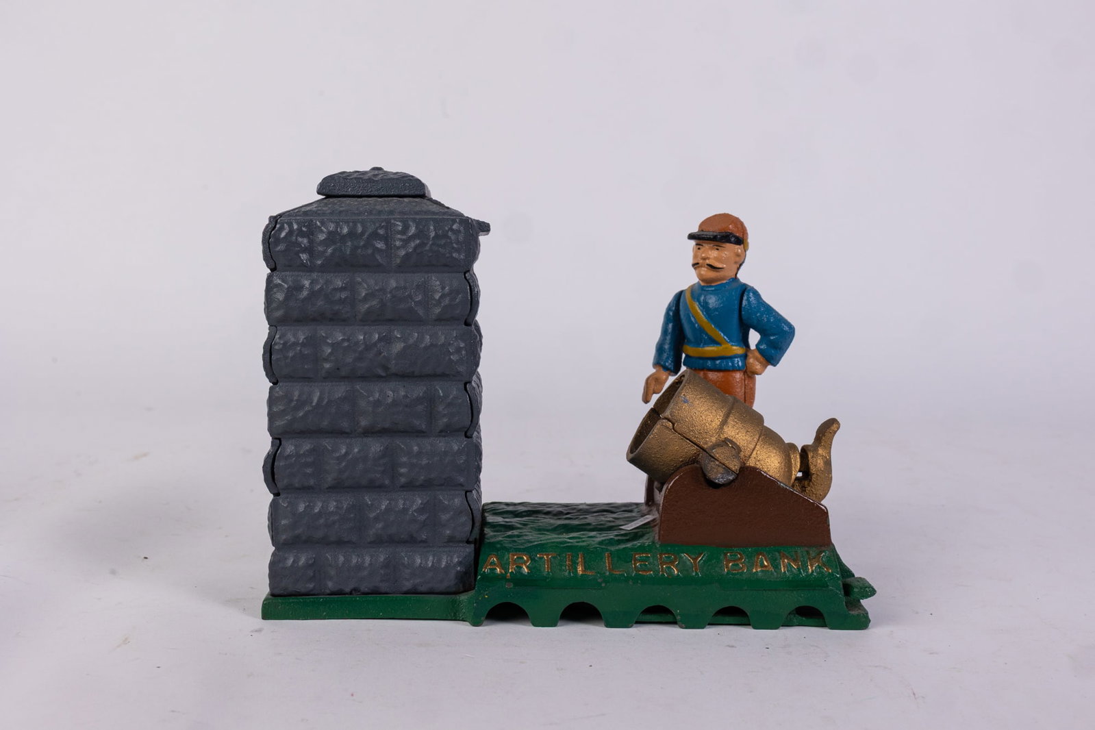 Artillery Bank: Artillery Bank Size 5" Literature Brooks Auction is not responsible for outbids. Questions? Call the office at (856) 694-2960 or email us directly at info@brooks.auction. • Please read