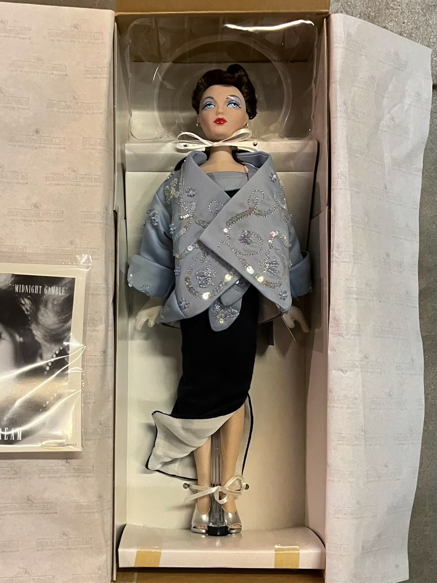 Ashton Drake Gene in "Midnight Gamble" Doll in original box: Ashton Drake Gene in "Midnight Gamble" Doll in original box Literature Brooks Auction is not responsible for outbids. Questions? Call the office at (856) 694-2960 or email us directly at info@brooks.a