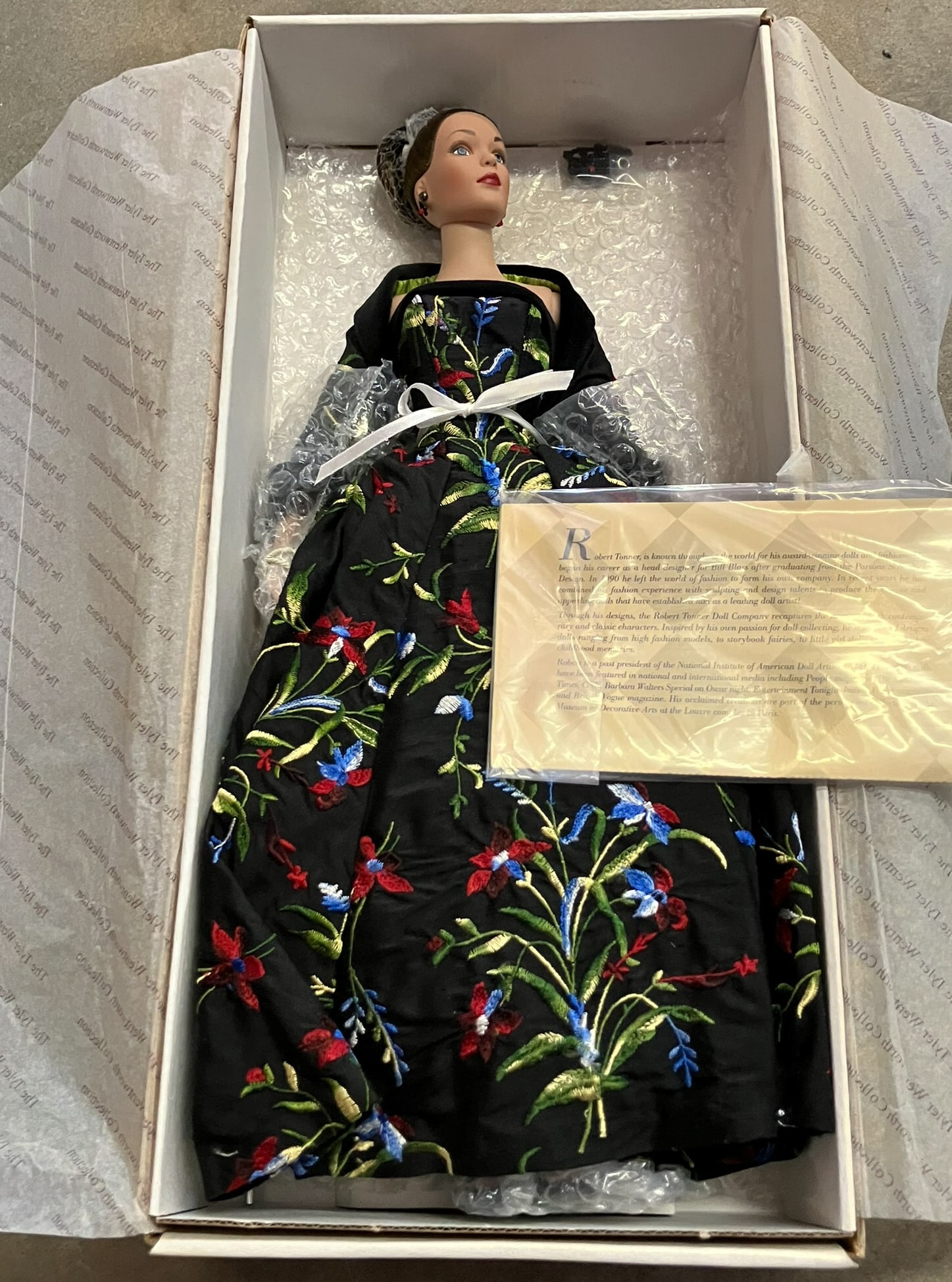 Tyler Wentworth Midnight Garden Doll in original box: Tyler Wentworth Midnight Garden Doll in original box Literature Brooks Auction is not responsible for outbids. Questions? Call the office at (856) 694-2960 or email us directly at info@brooks.auction.