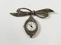 Vintage Sterling Silver Watch Pin