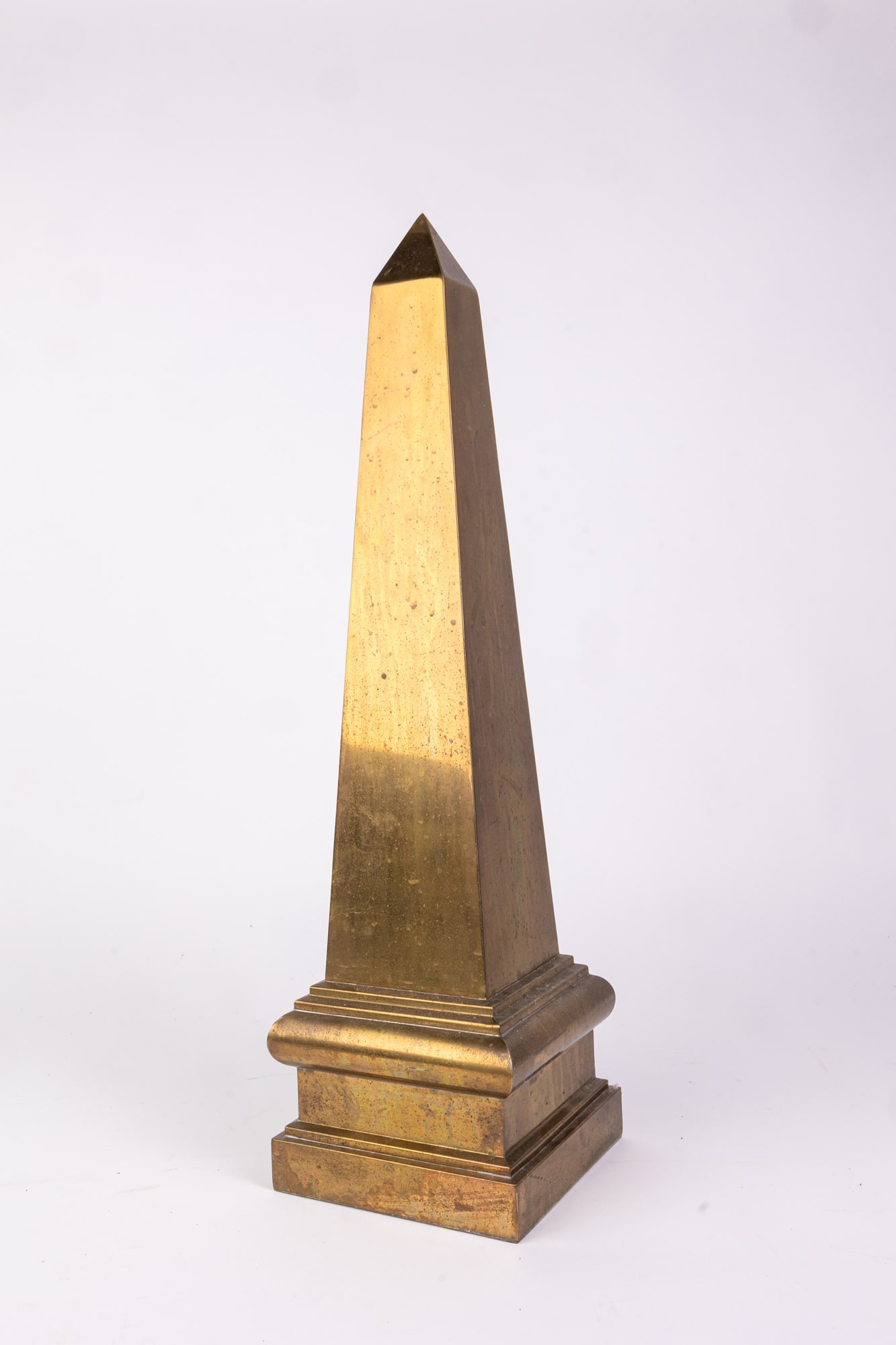 Gatco Solid Brass Vintage Decorative Obelisk (1 of 4)