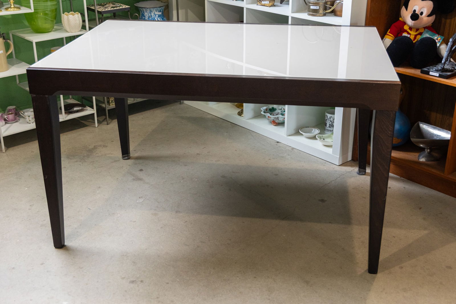 Post Modern Glass Top Dining Table (1 of 5)