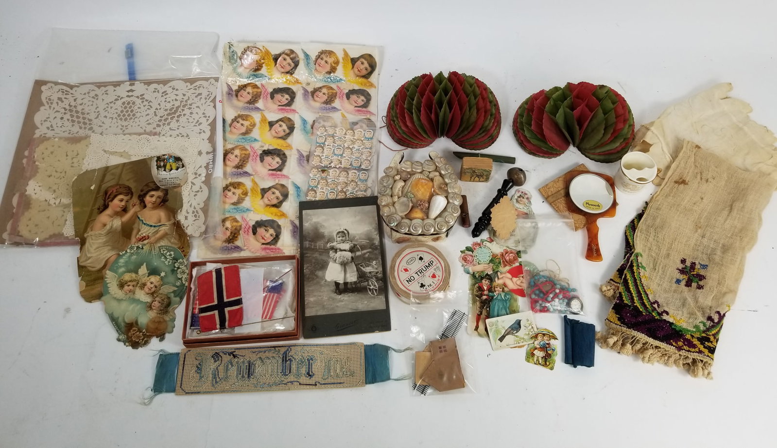 Antique & Vintage Ephemera Assortment: Antique & Vintage Ephemera Assortment Size 7" x 12" x 12" Literature Brooks Auction is not responsible for outbids. Questions? Call the office at (856) 694-2960 or email us directly at info@brooks.a