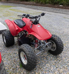 2006 Honda TRX300EX ATV: 2006 Honda TRX300EX ATV 282cc air-cooled SOHC single-cylinder four-stroke Five speed manual transmission with clutch Includes key and helmetLiterature Brooks Auction is not responsible for outbids.