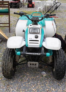 1996 Polaris Trail Boss 250 Four Wheeler Quad: 1996 Polaris Trail Boss 250 Four Wheeler Quad, model number 968527, serial number 2947751, no official documentation but includes handwritten sale historyLiterature Brooks Auction is not responsible