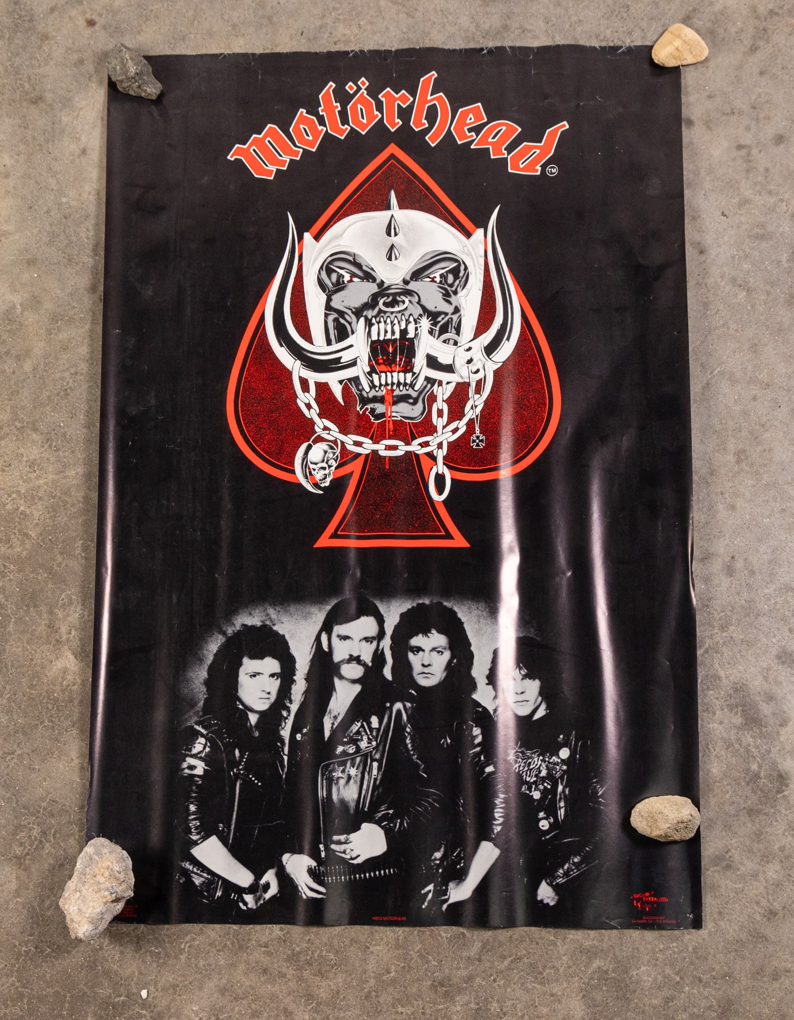 Motörhead Aces High サイン入り Motorhead
