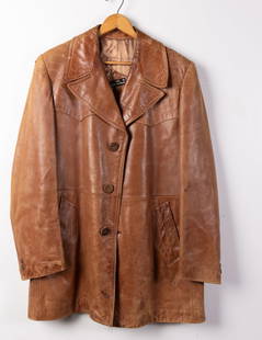 Cortefiel Vintage Men's Leather Jacket: Cortefiel Vintage Men's Leather Jacket, size 42 Size Size 42 Literature  Brooks Auction is not responsible for outbids. Questions? Call the office at (856) 694-2960 or email us directly at info@brook