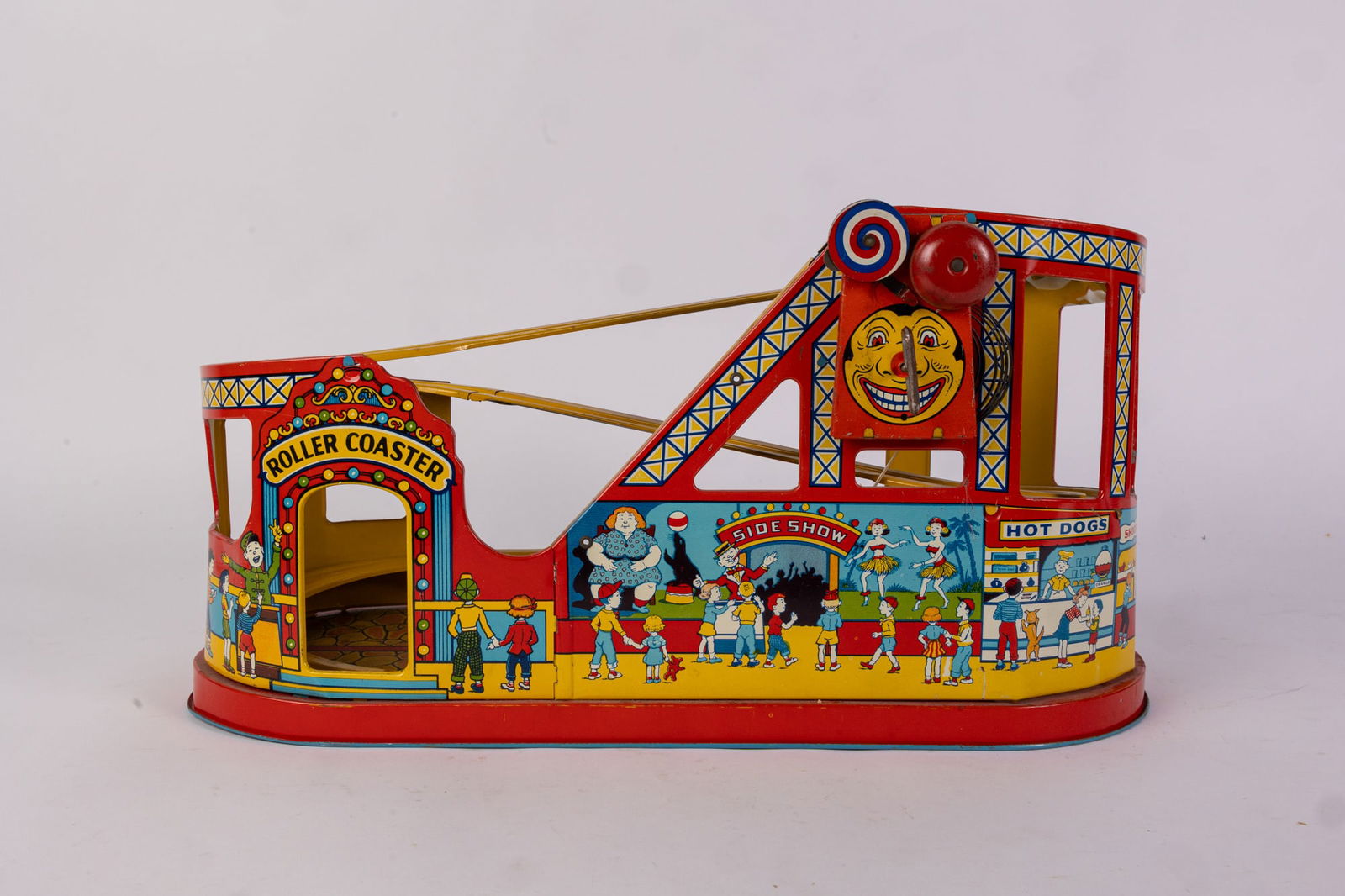 J. Chein Tin Litho Roller Coaster Wind Up Toy (1 of 6)
