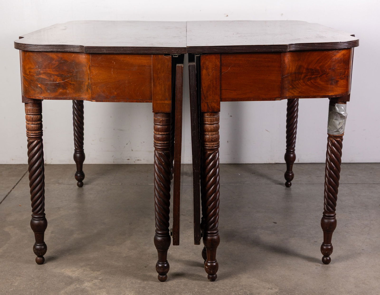 Antique 19th Century Drop Leaf Table: Antique 19th Century Drop Leaf Table Size 29" x 48" x 43" Literature Brooks Auction is not responsible for outbids. Questions? Call the office at (856) 694-2960 or email us directly at info@brooks.a