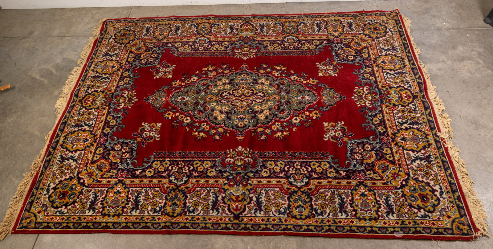 Royal Chateau Made in Belgium Vintage Red Oriental Area Rug (1 of 7)