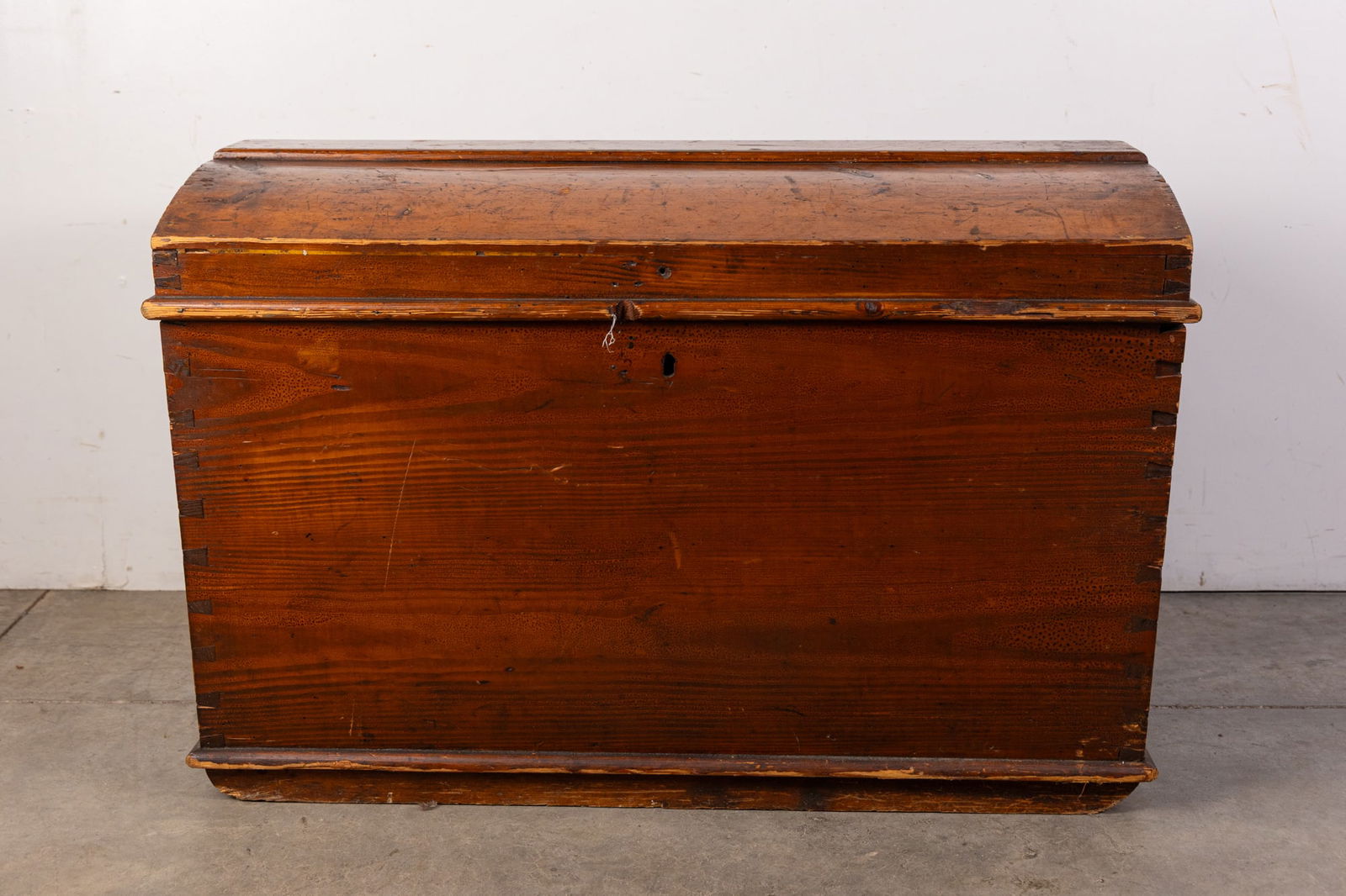 Antique Wooden Storage Trunk (1 of 5)