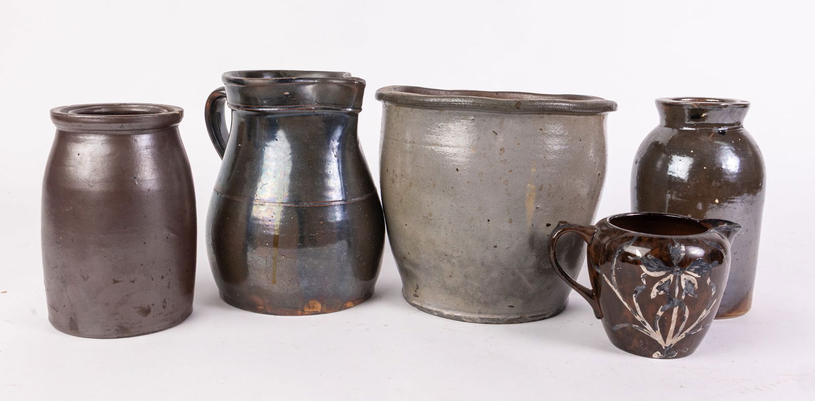 Lot of Assorted Stoneware Vessels (1 of 6)
