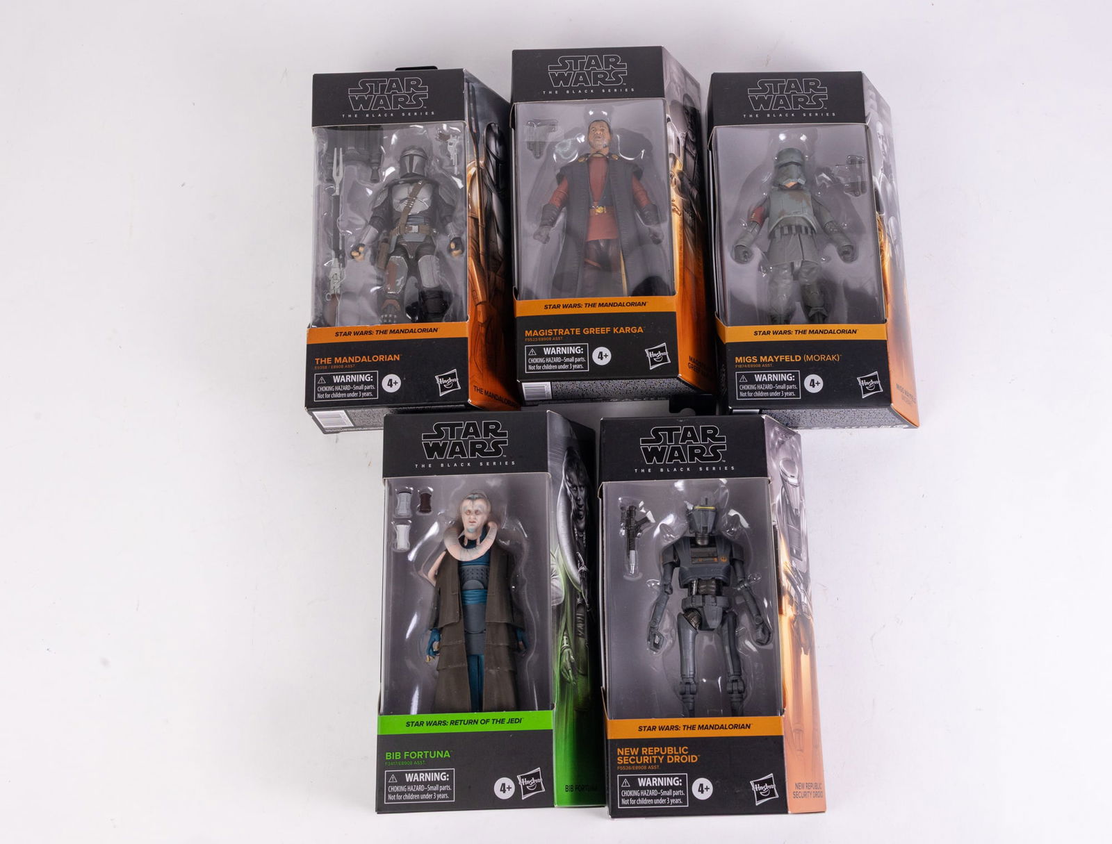 Five Star Wars: The Black Series NIB Action Figures (1 of 3)