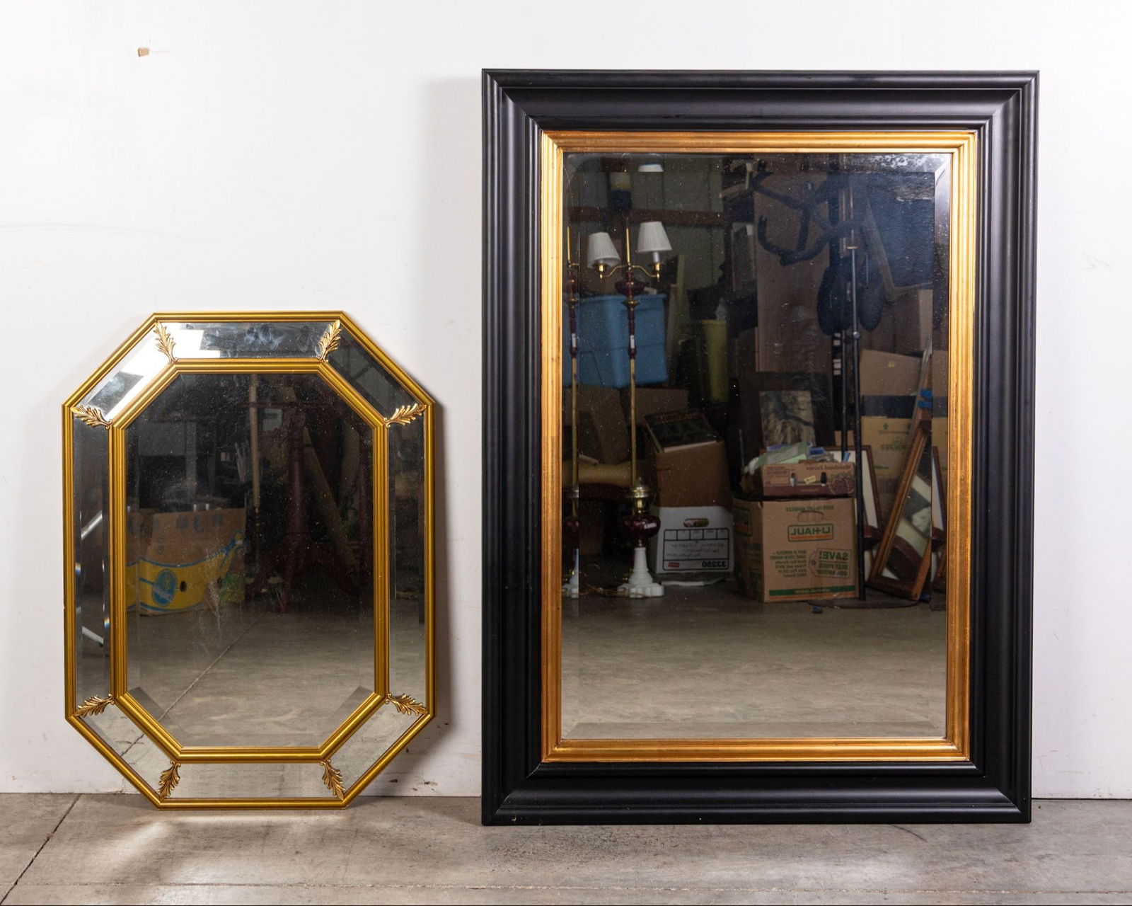 Two Wall Mounted Mirrors (1 of 3)