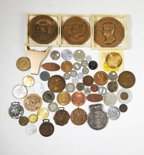 Commemorative Coins, Tokens, and Medals: Commemorative Coins, Tokens, and Medals Literature  Brooks Auction is not responsible for outbids. Questions? Call the office at (856) 694-2960 or email us directly at info@brooks.auction. &#8226; Ple