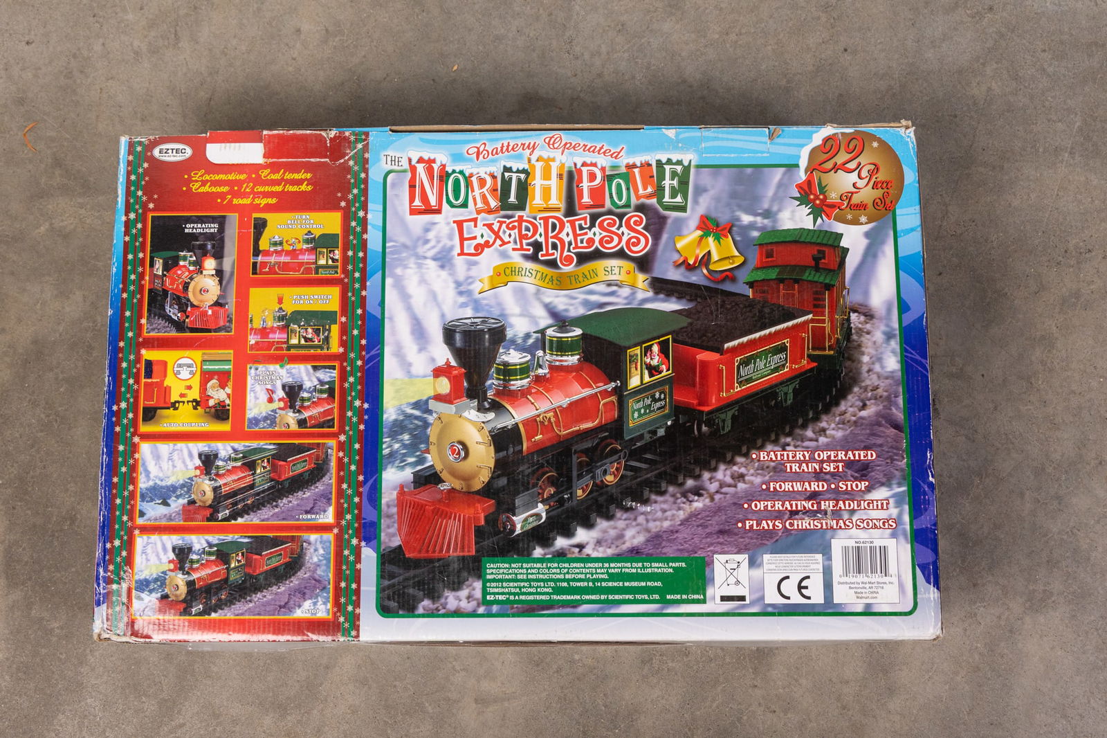 North Pole Express Model Train Set: North Pole Express Model Train Set: open box as/is Literature Brooks Auction is not responsible for outbids. Questions? Call the office at (856) 694-2960 or email us directly at info@brooks.auction.
