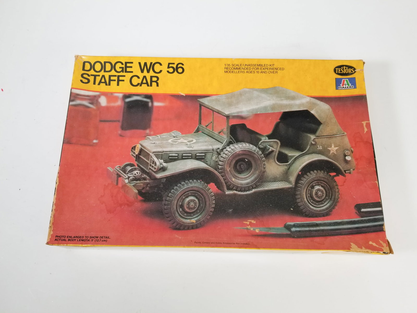 Italeri Dodge WC 56 1/35 Scale Model Building Kit (1 of 2)