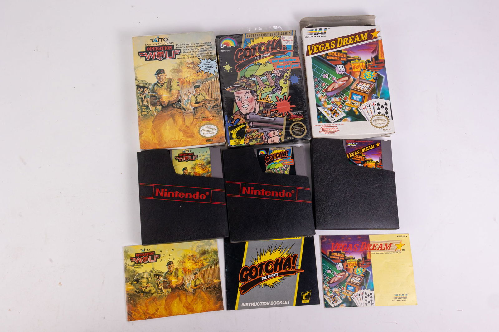 Three CIB Nintendo NES Games (1 of 6)