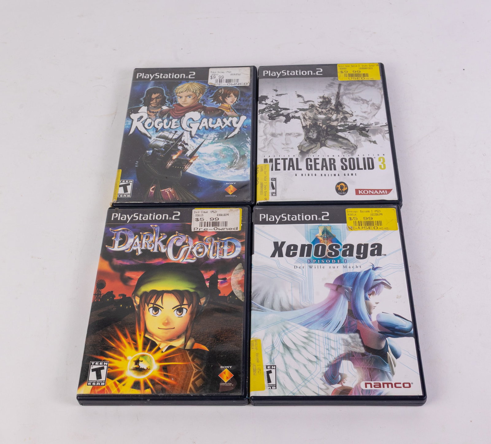 Three Playstation 2 RPG Games (1 of 6)