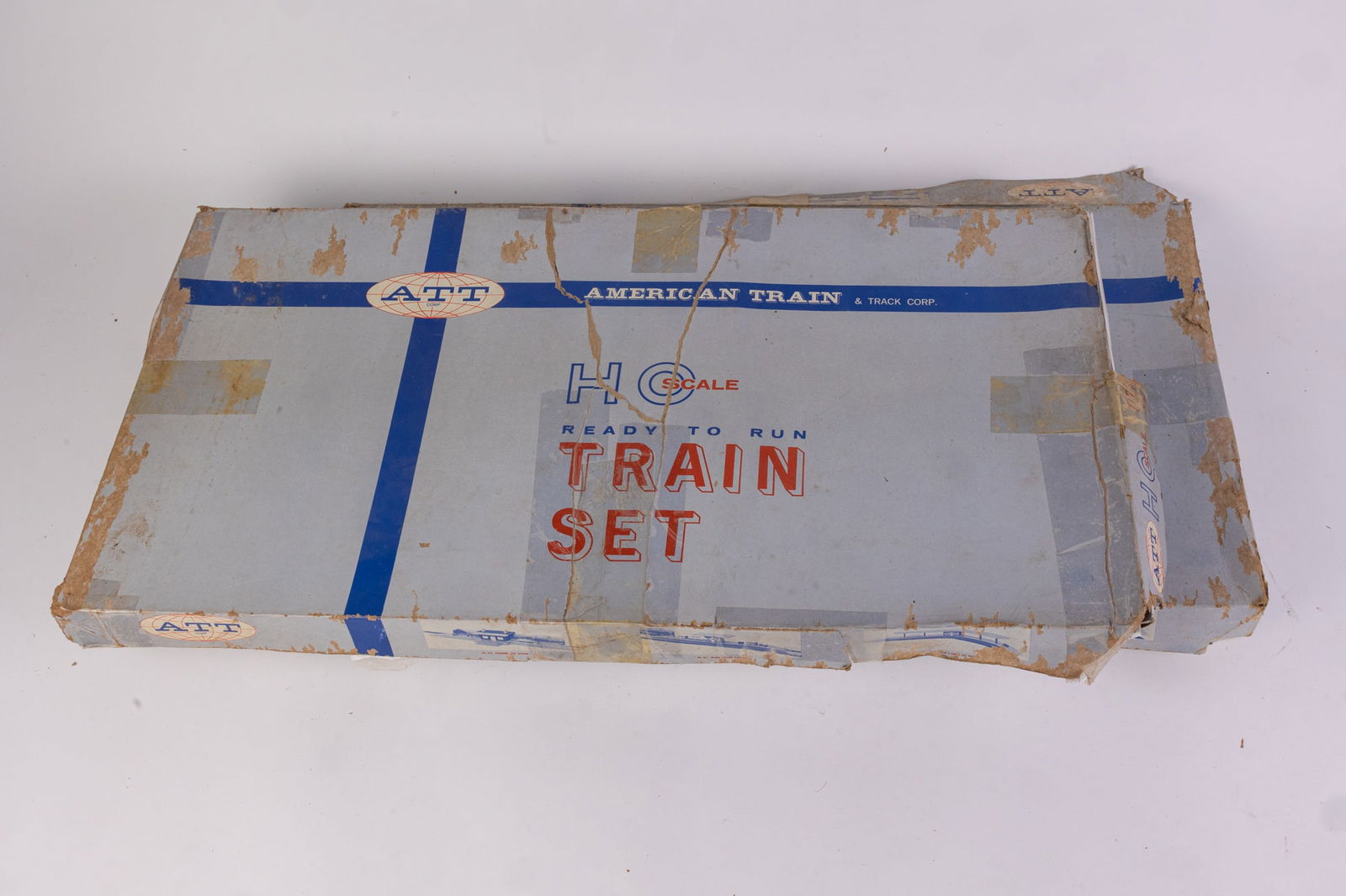 Two ATT American Train & Track Vintage Train Sets in Box: Two ATT American Train & Track Vintage Train Sets in Box Size 2" x 14" x 17" Literature Brooks Auction is not responsible for outbids. Questions? Call the office at (856) 694-2960 or email us direct