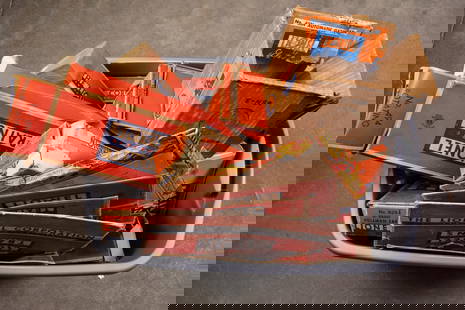 Large Lot of Empty Lionel Train Boxes: Large Lot of Empty Lionel Train Boxes Size 13" x 6" x 5" Literature  Brooks Auction is not responsible for outbids. Questions? Call the office at (856) 694-2960 or email us directly at info@brooks.au