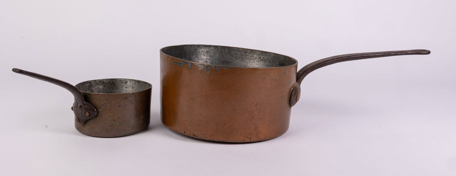 Two Antique Copper Pots (1 of 12)