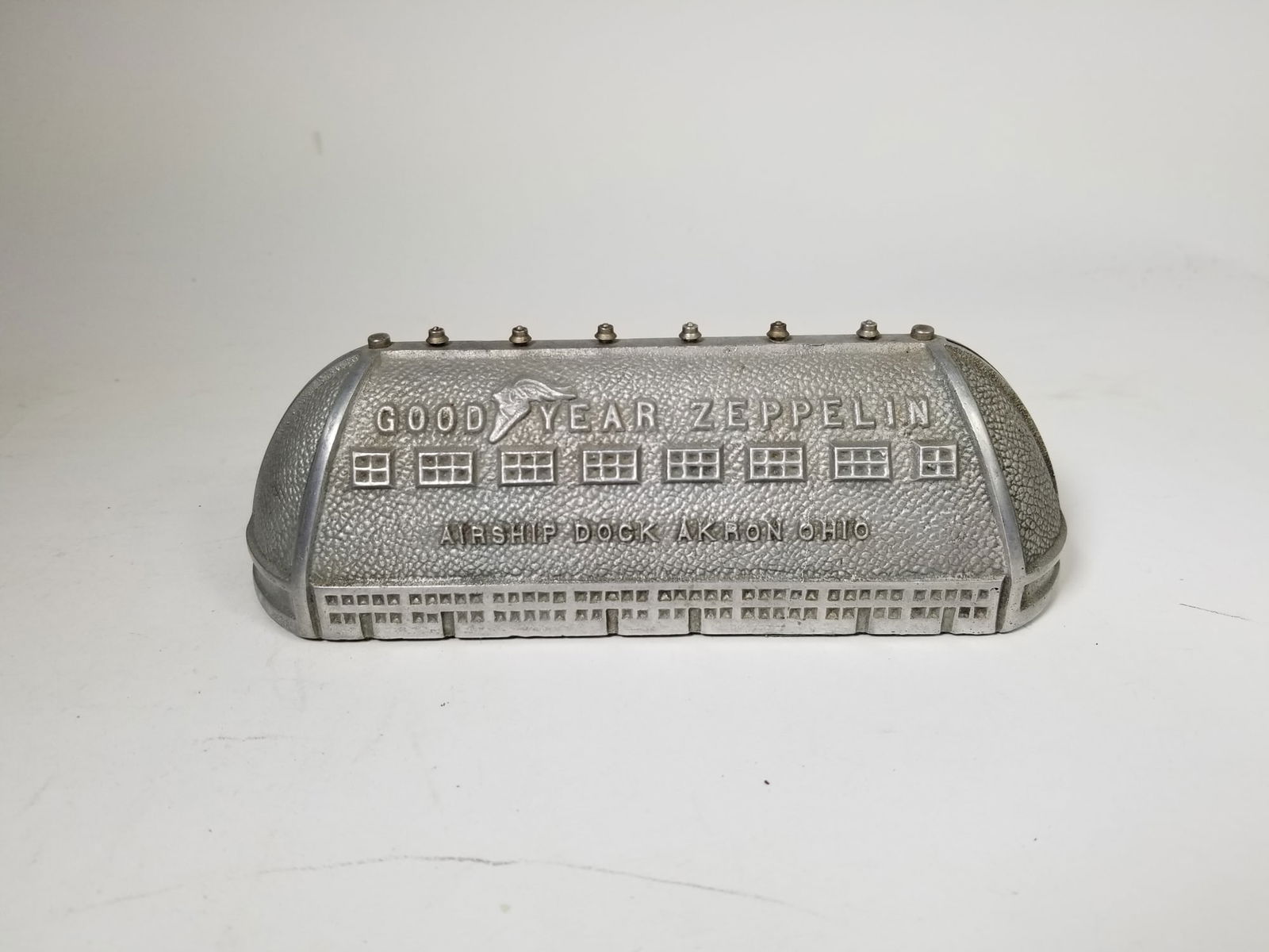 "Goodyear Zeppelin Airship Dock, Akron, Ohio" Still Bank (1 of 7)