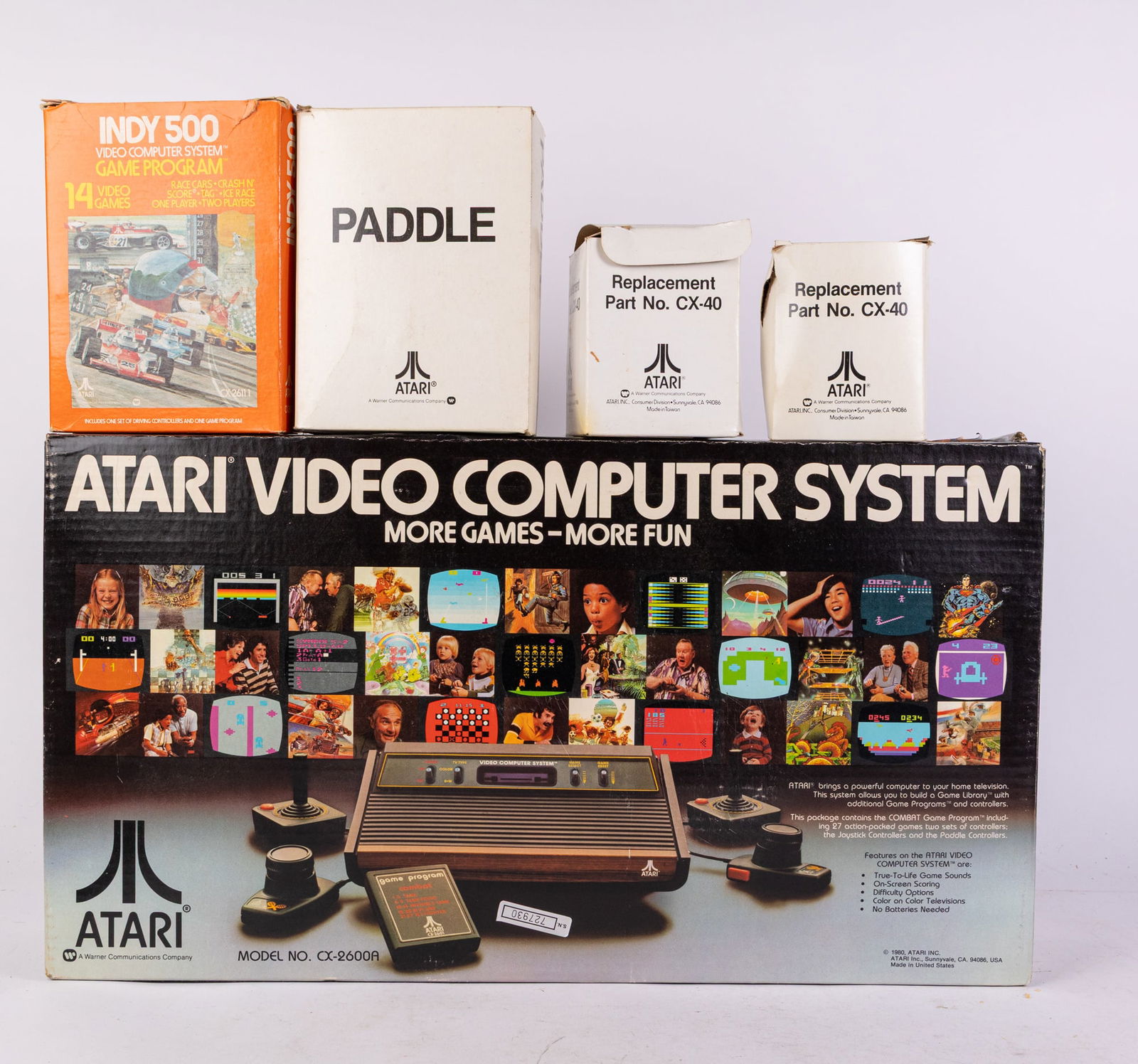Atari CX-2600A in Box with Accessories (1 of 2)
