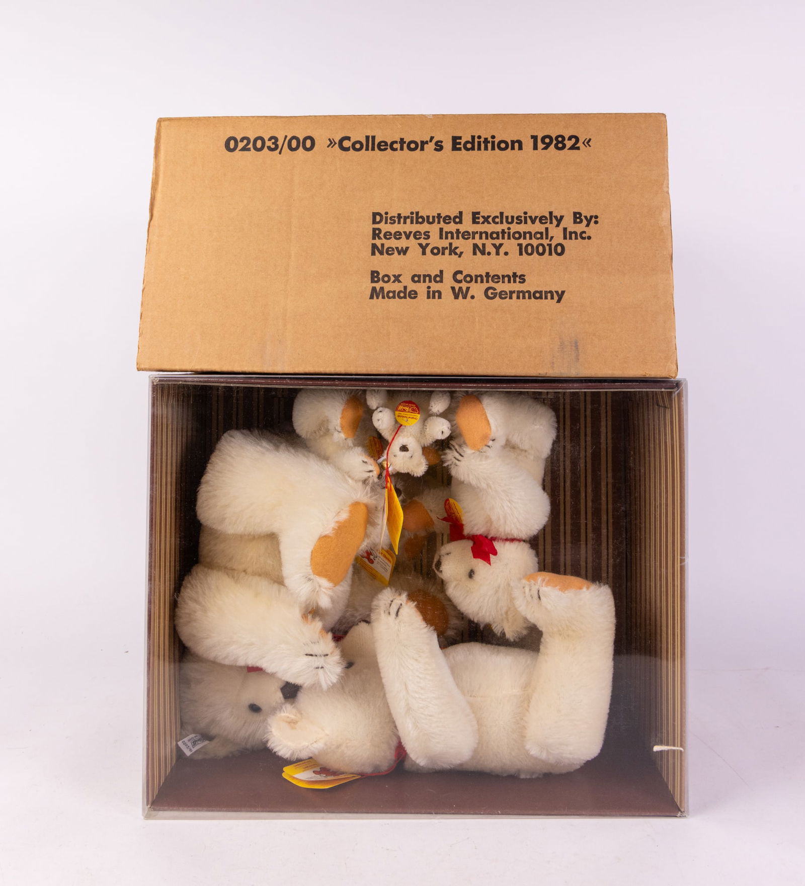 Vintage 1982 Margarete Steiff Giengen Bear Mohair Collectors Edition 0203/00 (1 of 7)