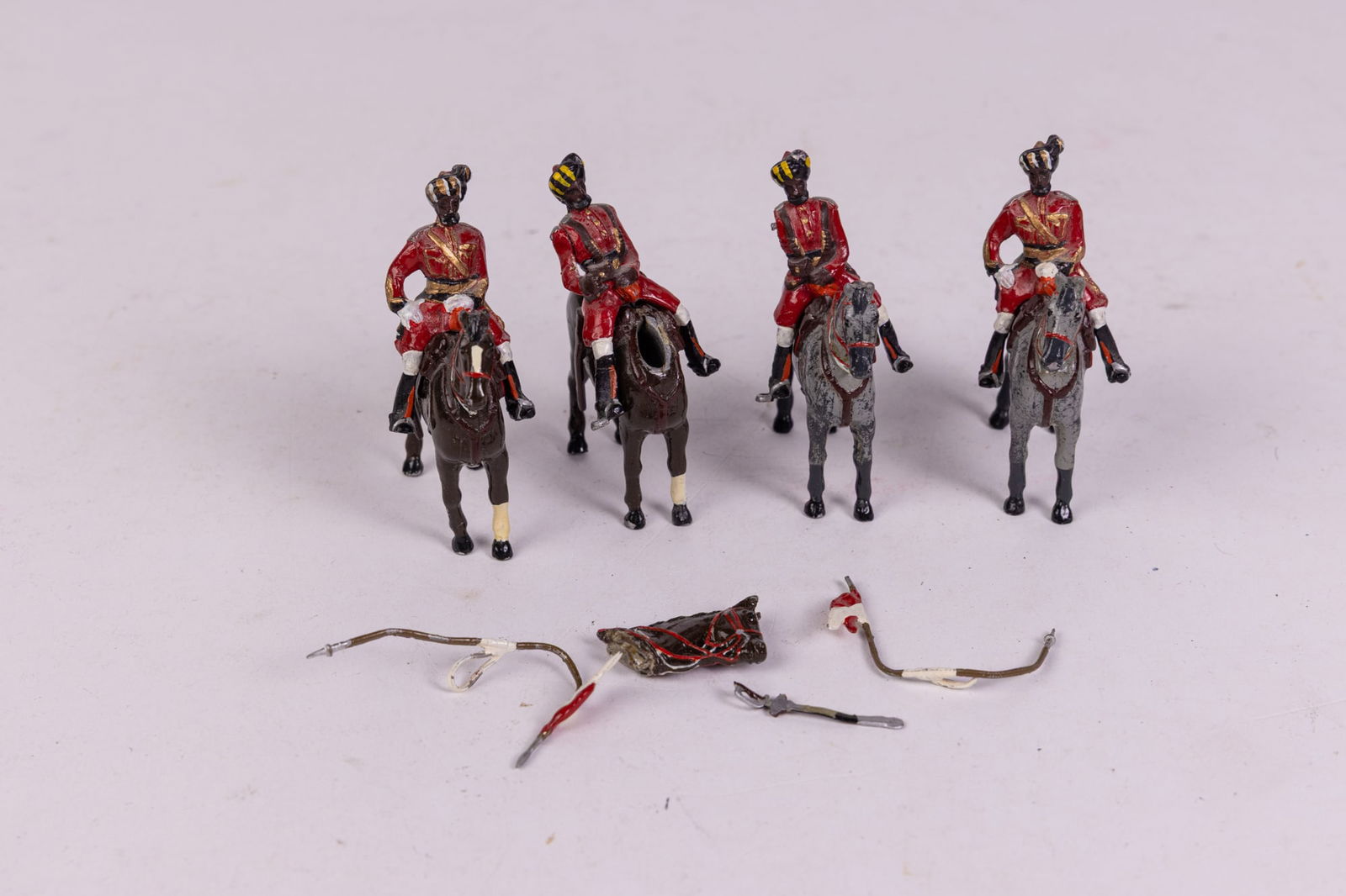 Scarce Bengal Lancers Indian Army Toy Soldiers: Scarce Bengal Lancers Indian Army Toy Soldiers Size 4" x 3" x 1" Literature Brooks Auction is not responsible for outbids. Questions? Call the office at (856) 694-2960 or email us directly at info@b