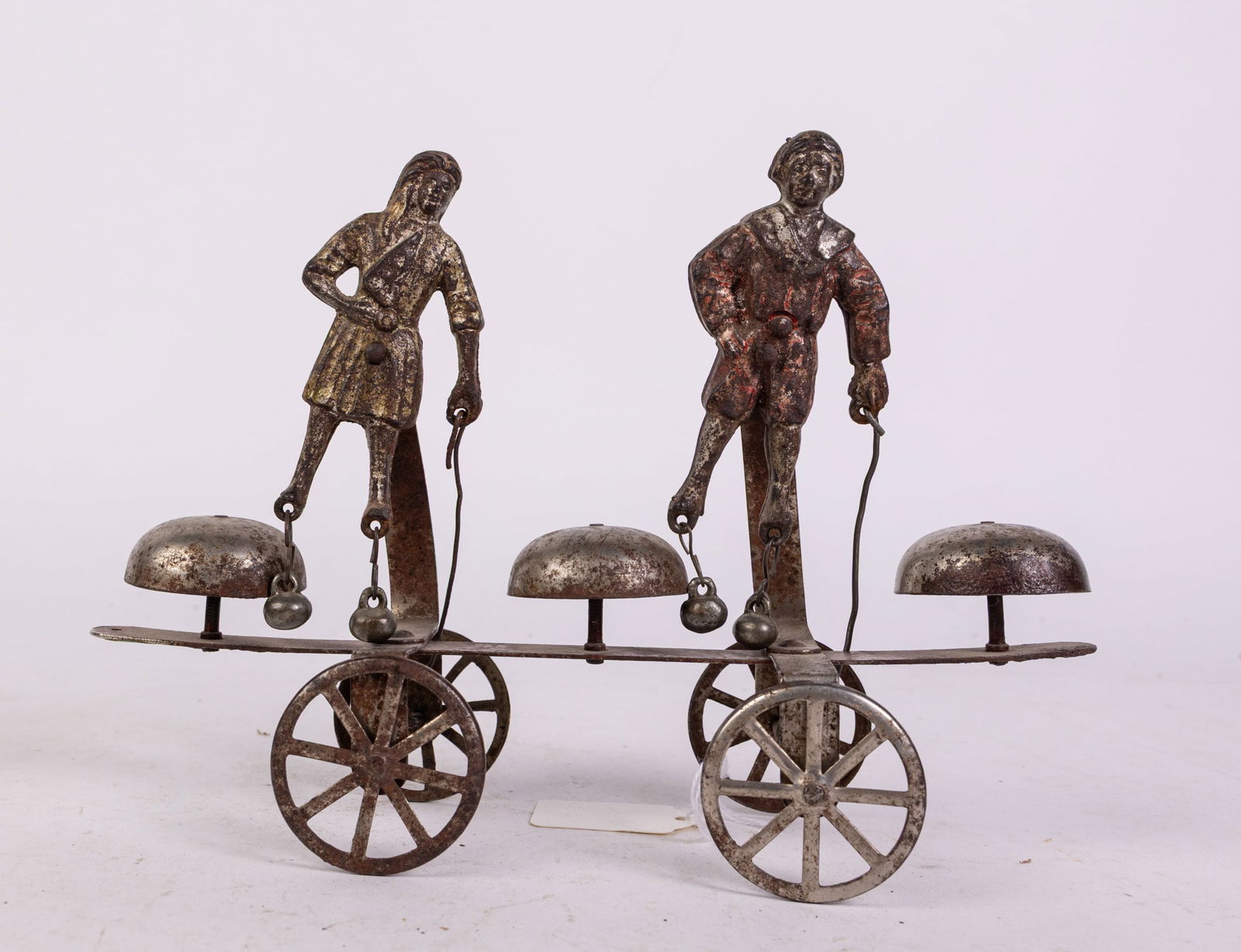 Watrous Dancing & Girl/Buster Brown 3 Bell Pull Toy: Watrous Dancing & Girl/Buster Brown 3 Bell Pull Toy Size 7" x 10" x 3" Literature Brooks Auction is not responsible for outbids. Questions? Call the office at (856) 694-2960 or email us directly at