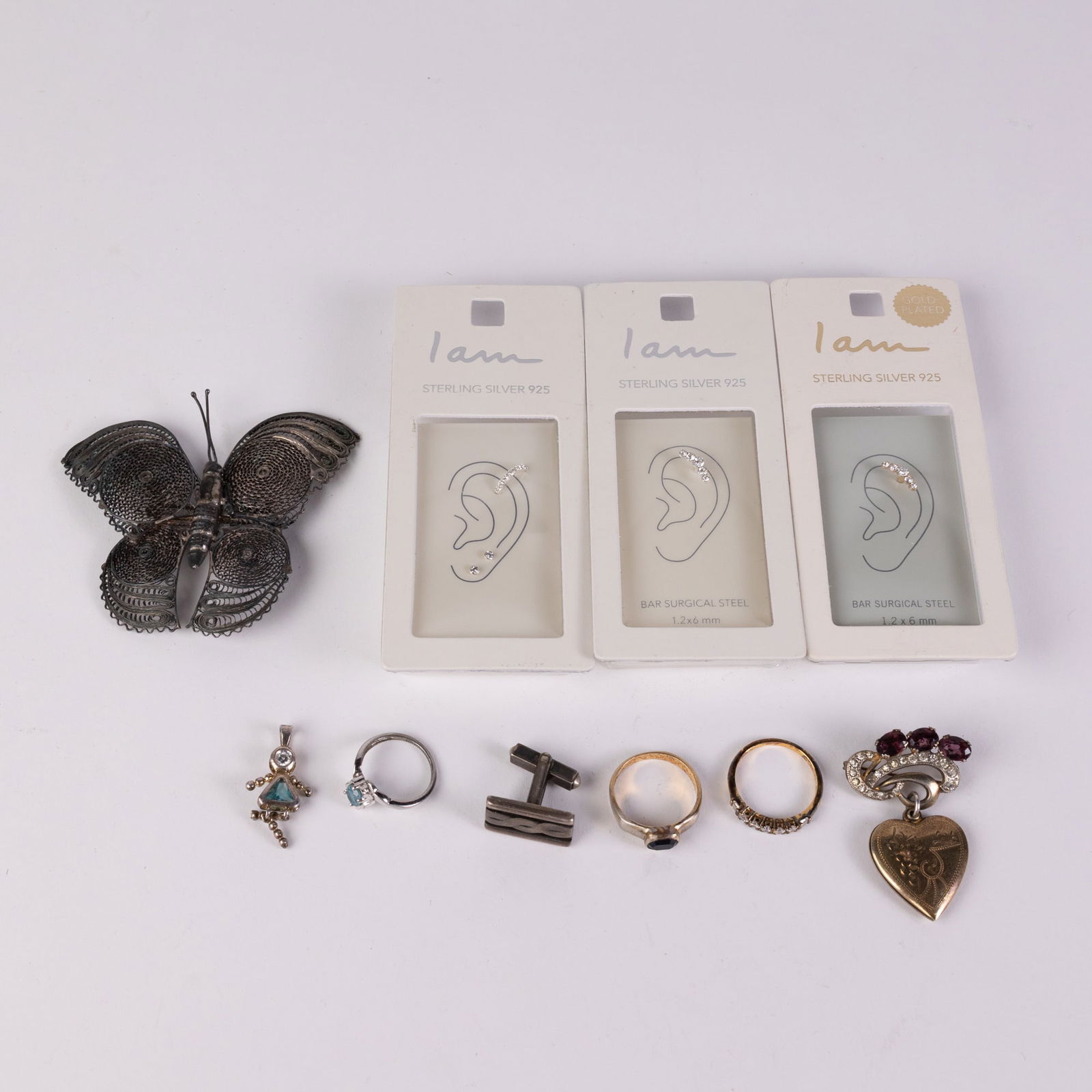 Sterling Silver Jewelry and Assorted Jewelry (1 of 16)