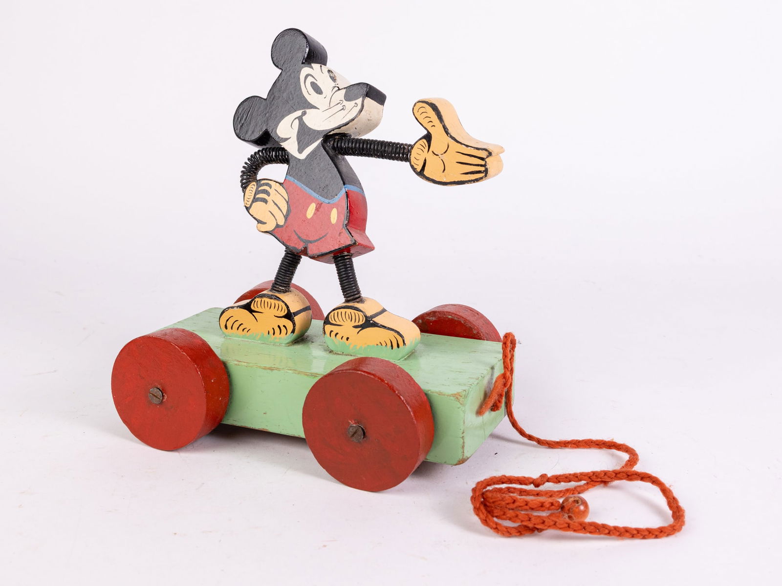 1930'S English Mickey Mouse Pull Toy (1 of 5)