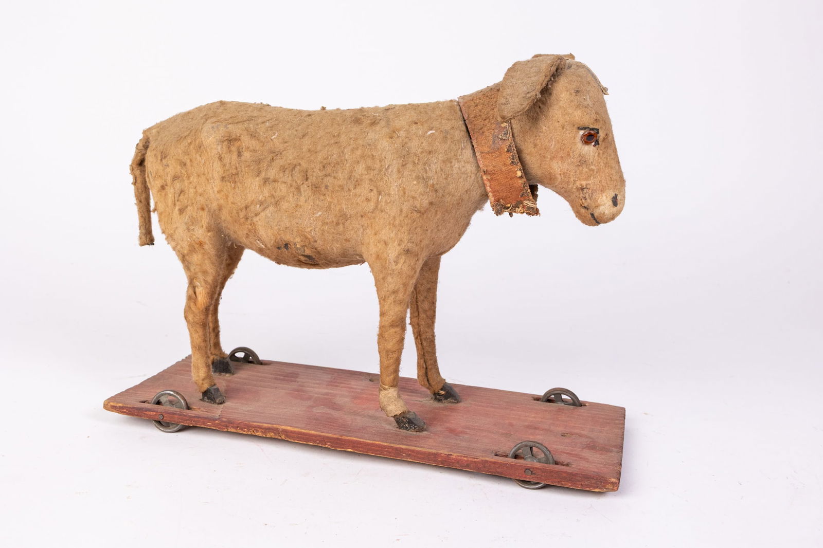 Early Mohair Bobblehead Donkey Pull Toy: Early Mohair Bobblehead Donkey Pull Toy Literature Brooks Auction is not responsible for outbids. Questions? Call the office at (856) 694-2960 or email us directly at info@brooks.auction. • Ple