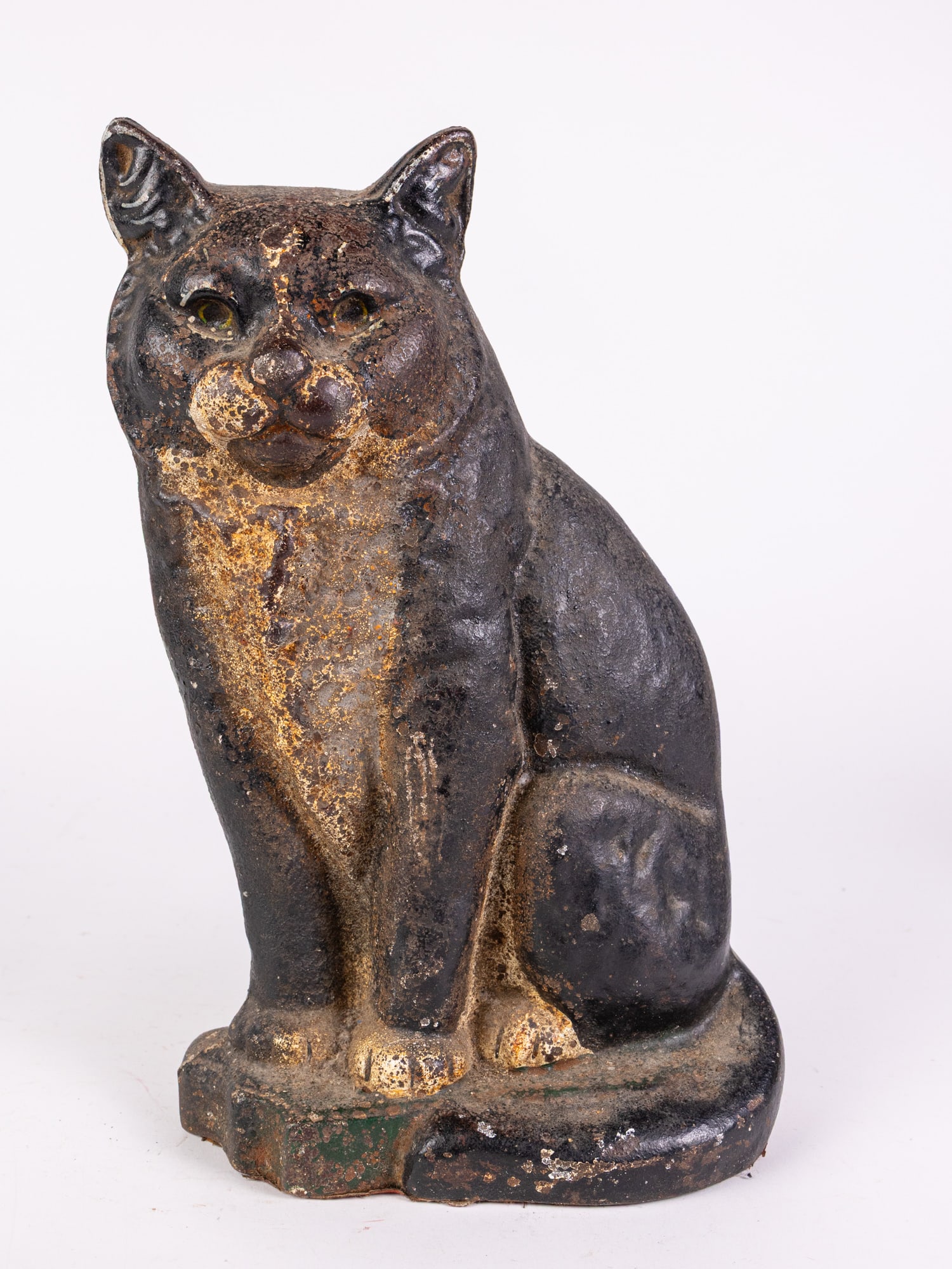 Large Cast Iron Cat doorstop (1 of 5)