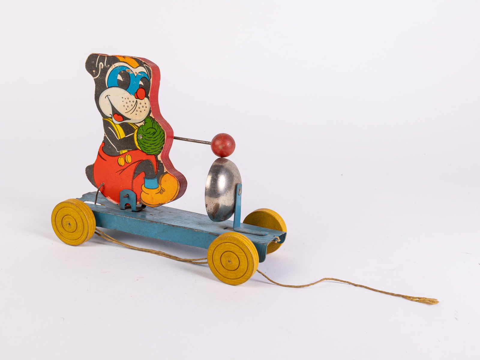 Early Trix Bell Pull Toy by The Gong Bell Mfg Co (1 of 5)