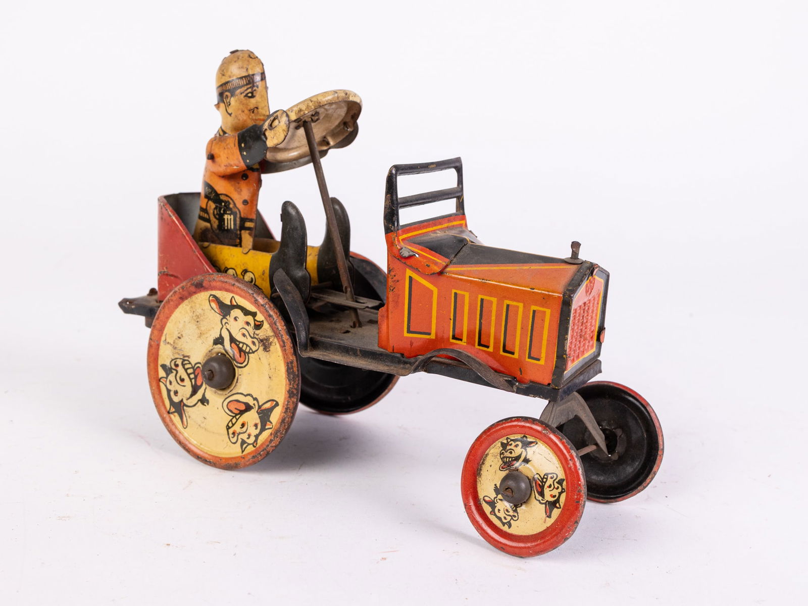 Marx Whoopee Tin Litho Wind Up Car (1 of 6)