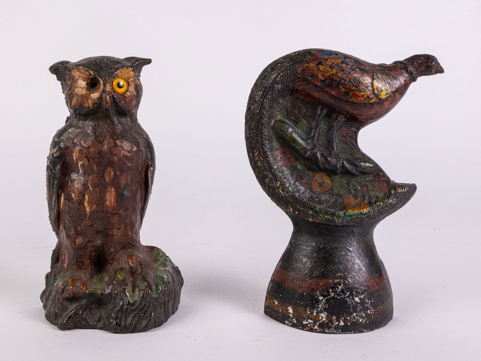 Two Cast Iron Bird Door Stops (1 of 6)