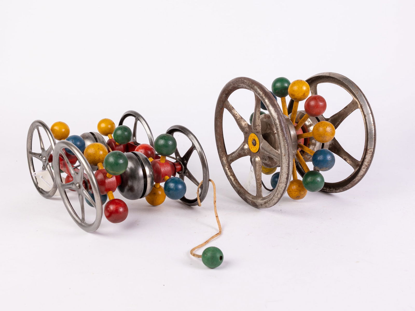 Vintage Gong Bell Revolving Floor Chime Pull Toys: Vintage Gong Bell Revolving Floor Chime Pull Toys Size 7" x 7" x 6" Literature Brooks Auction is not responsible for outbids. Questions? Call the office at (856) 694-2960 or email us directly at inf