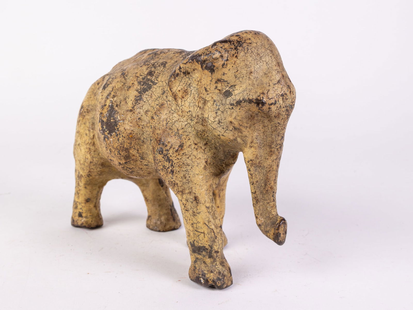 Solid Cast Iron Elephant doorstop: Solid Cast Iron Elephant doorstop Size 7" x 9" x 3" Literature Brooks Auction is not responsible for outbids. Questions? Call the office at (856) 694-2960 or email us directly at info@brooks.auction