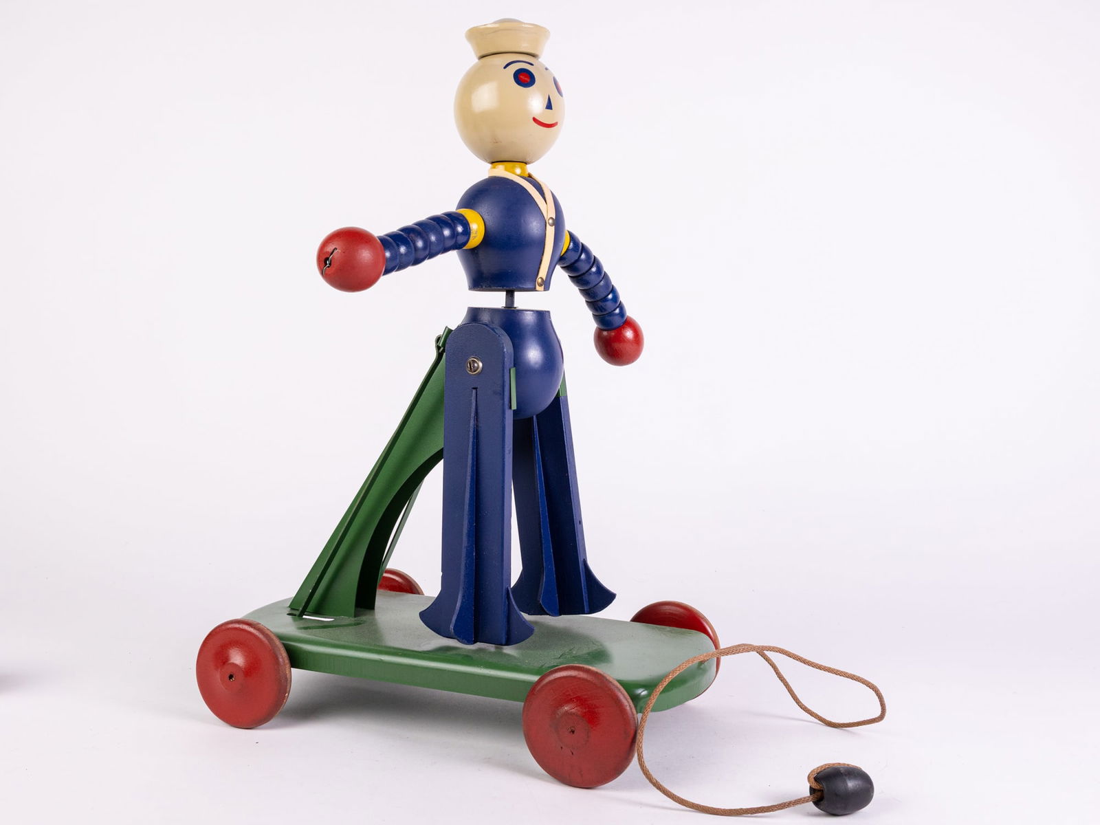 Ted Toys Sailor on Platform Pull Toy (1 of 5)