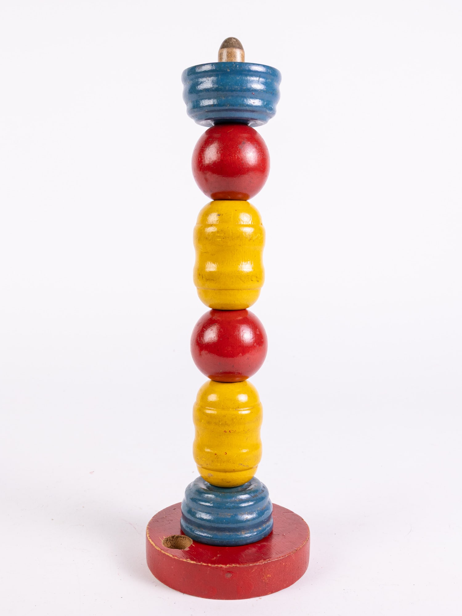 Antique Early Fisher Price Wood Peg Totem Pole Toy: Antique Early Fisher Price Wood Peg Totem Pole Toy Size 13" x 4" x 4" Literature Brooks Auction is not responsible for outbids. Questions? Call the office at (856) 694-2960 or email us directly at i